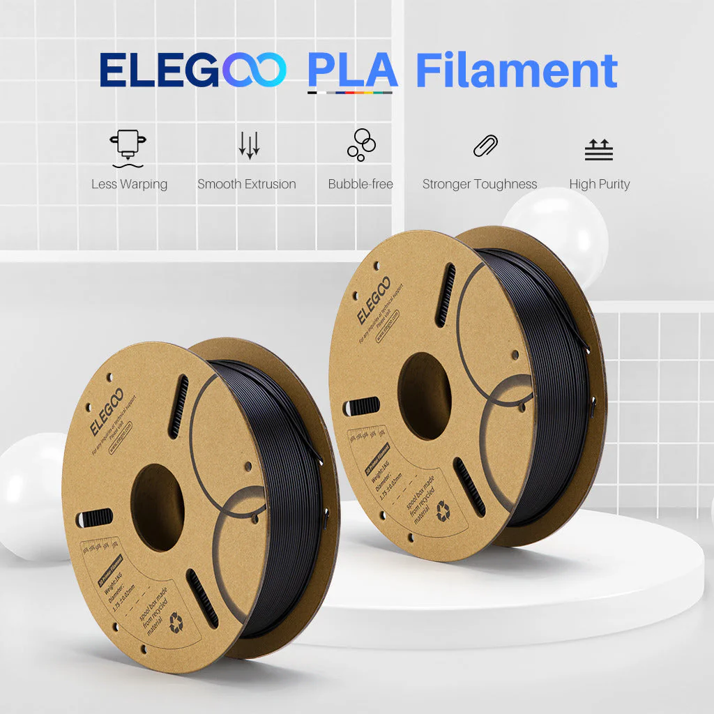 PLA Filament Black 10 kg