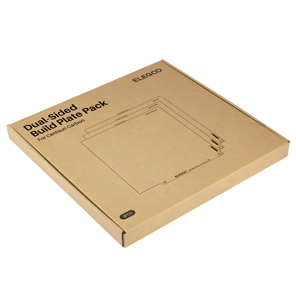 Dual-Sided Build Plate Pack for Centauri Carbon (3 Pcs)