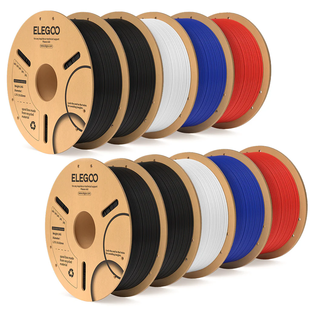 PLA Filament 4 Colors 10 kg
