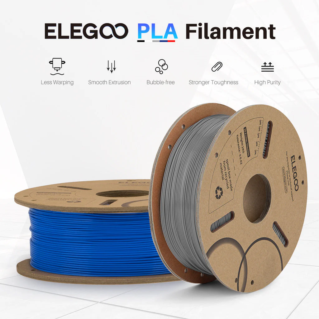 PLA Filament 4 Colors 10 kg