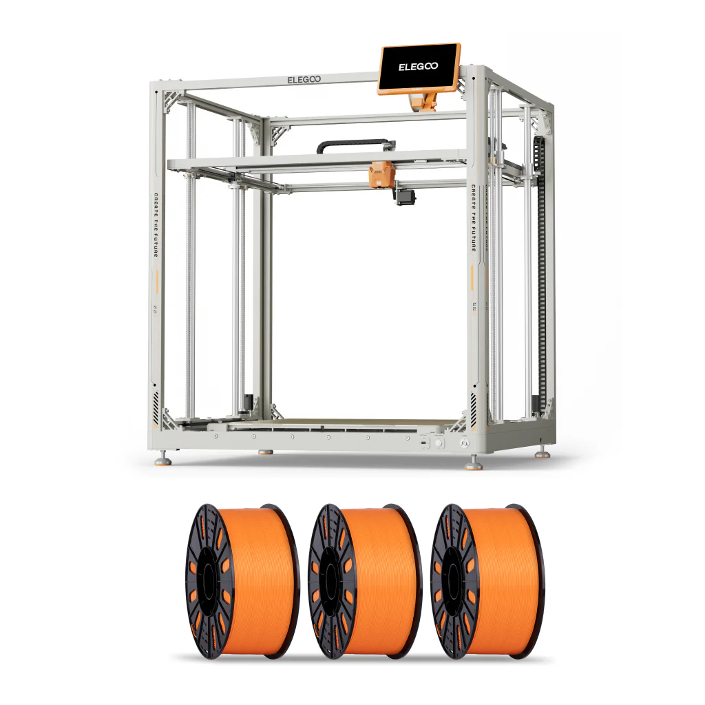 OrangeStorm Giga + 3 × 3 kg Rapid PLA Plus