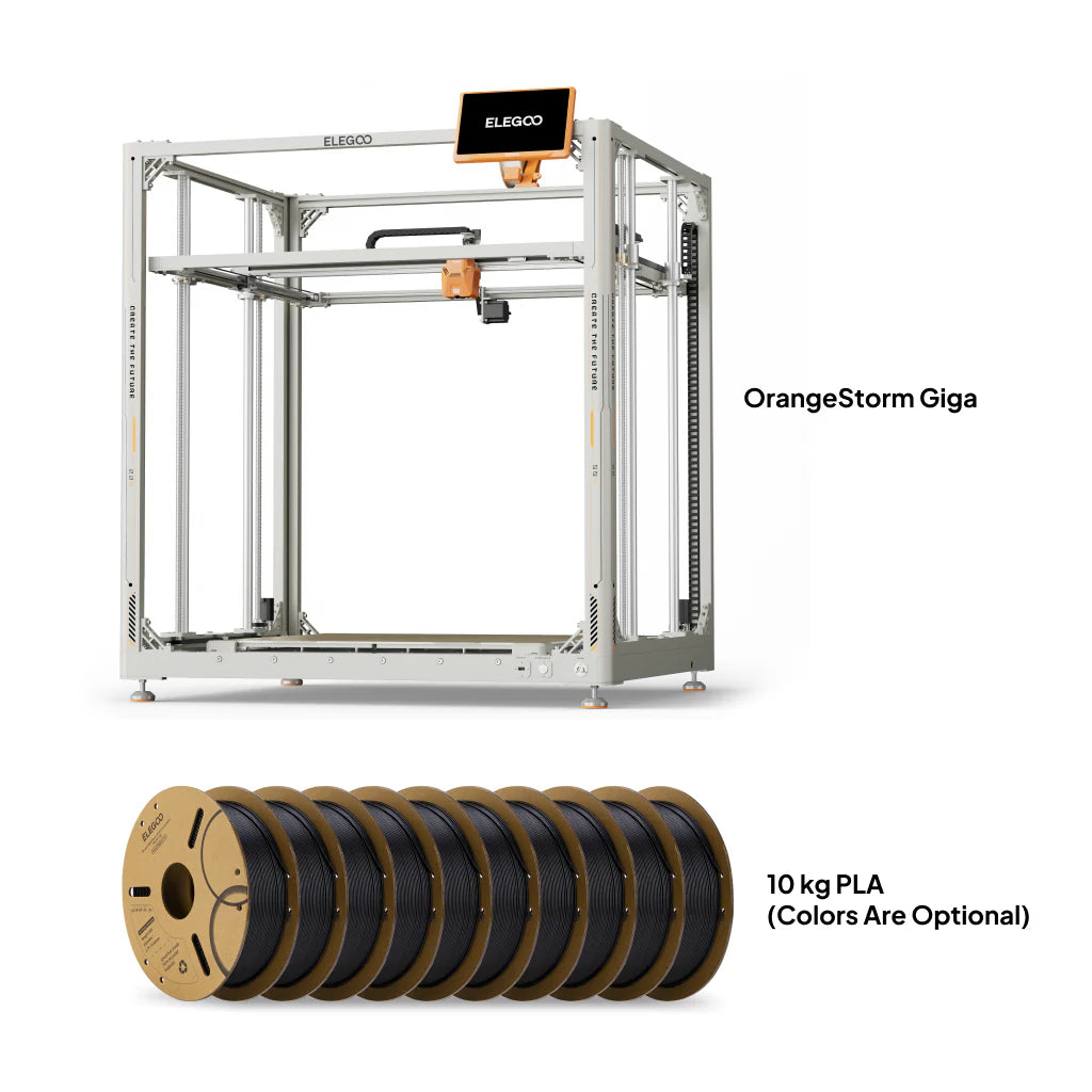 OrangeStorm Giga + 10 kg PLA