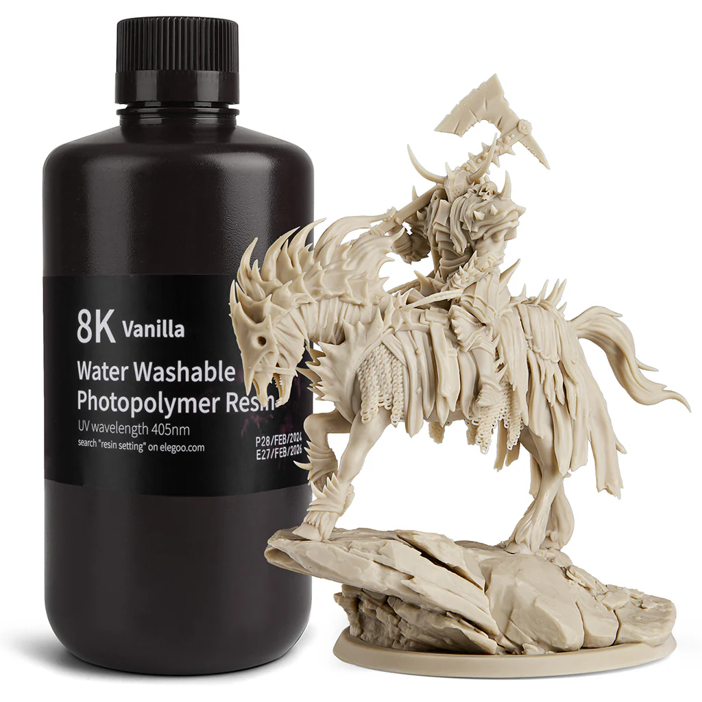 8K Water-Washable Resin