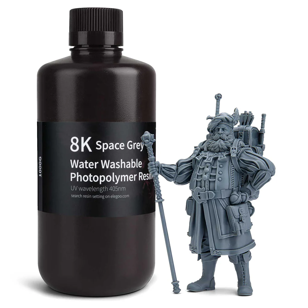 8K Water-Washable Resin