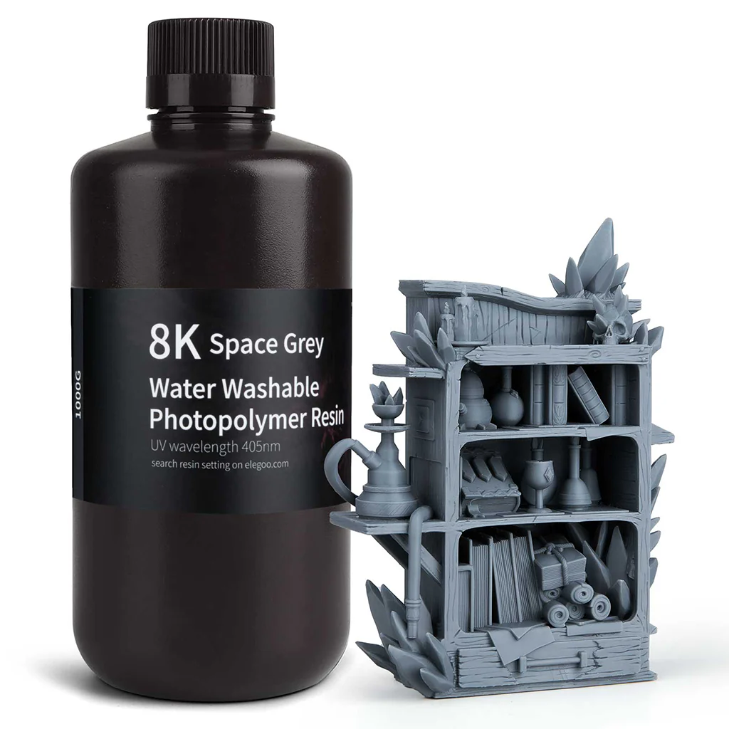 8K Water-Washable Resin