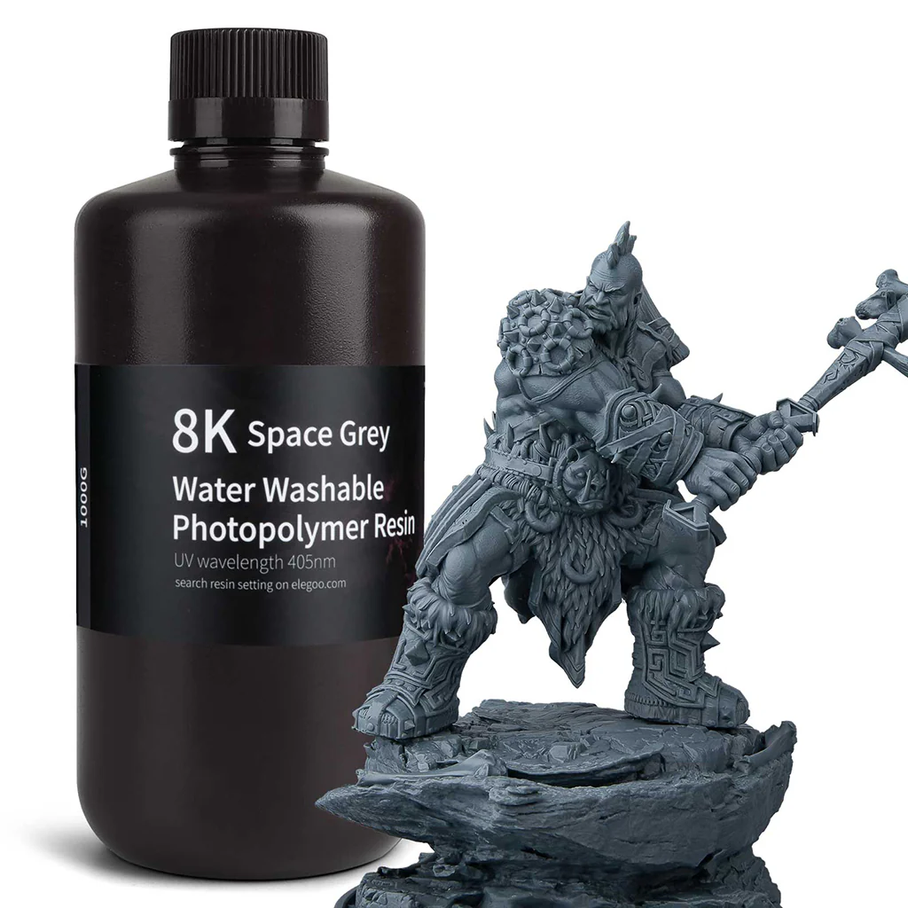 8K Water-Washable Resin