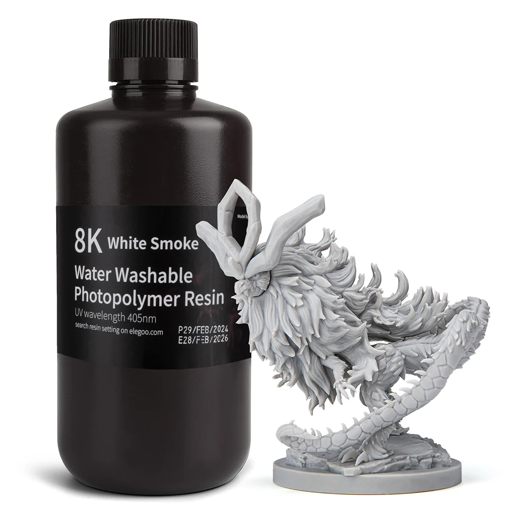 8K Water-Washable Resin