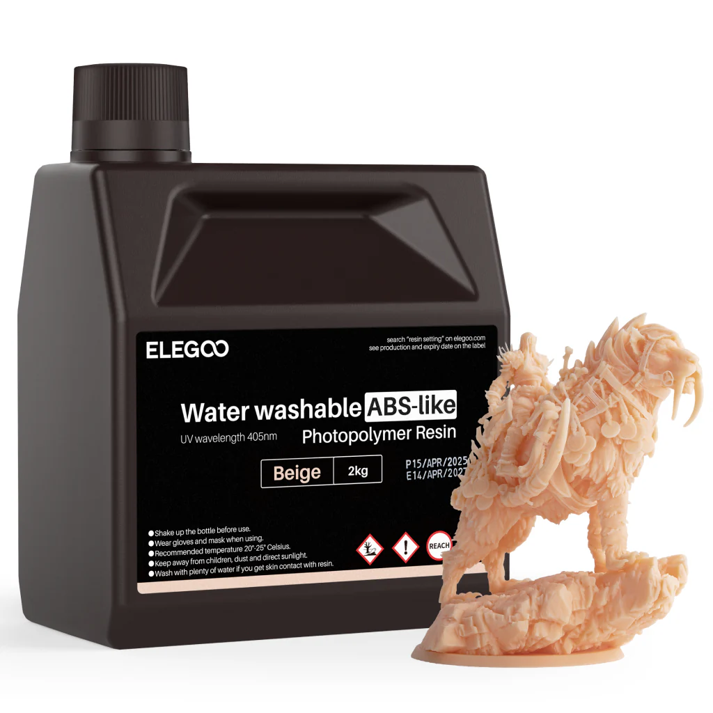 Water-Washable ABS-Like Resin