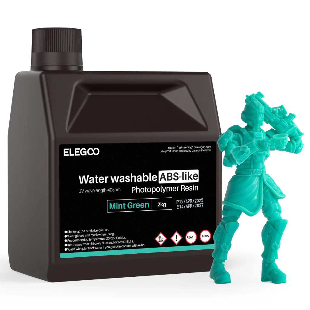 Water-Washable ABS-Like Resin