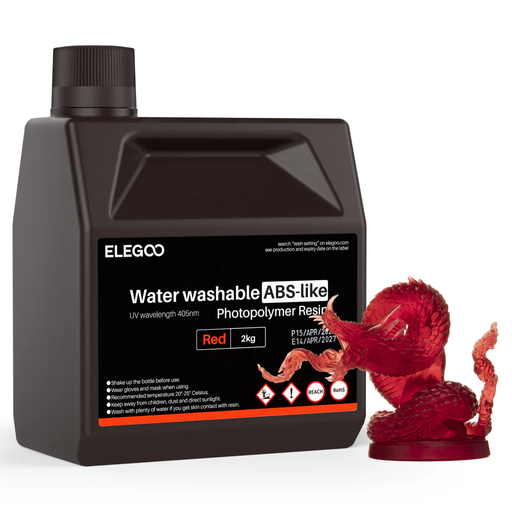 Water-Washable ABS-Like Resin