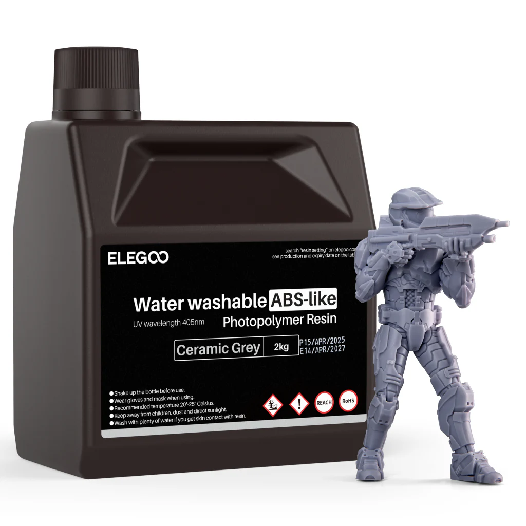 Water-Washable ABS-Like Resin
