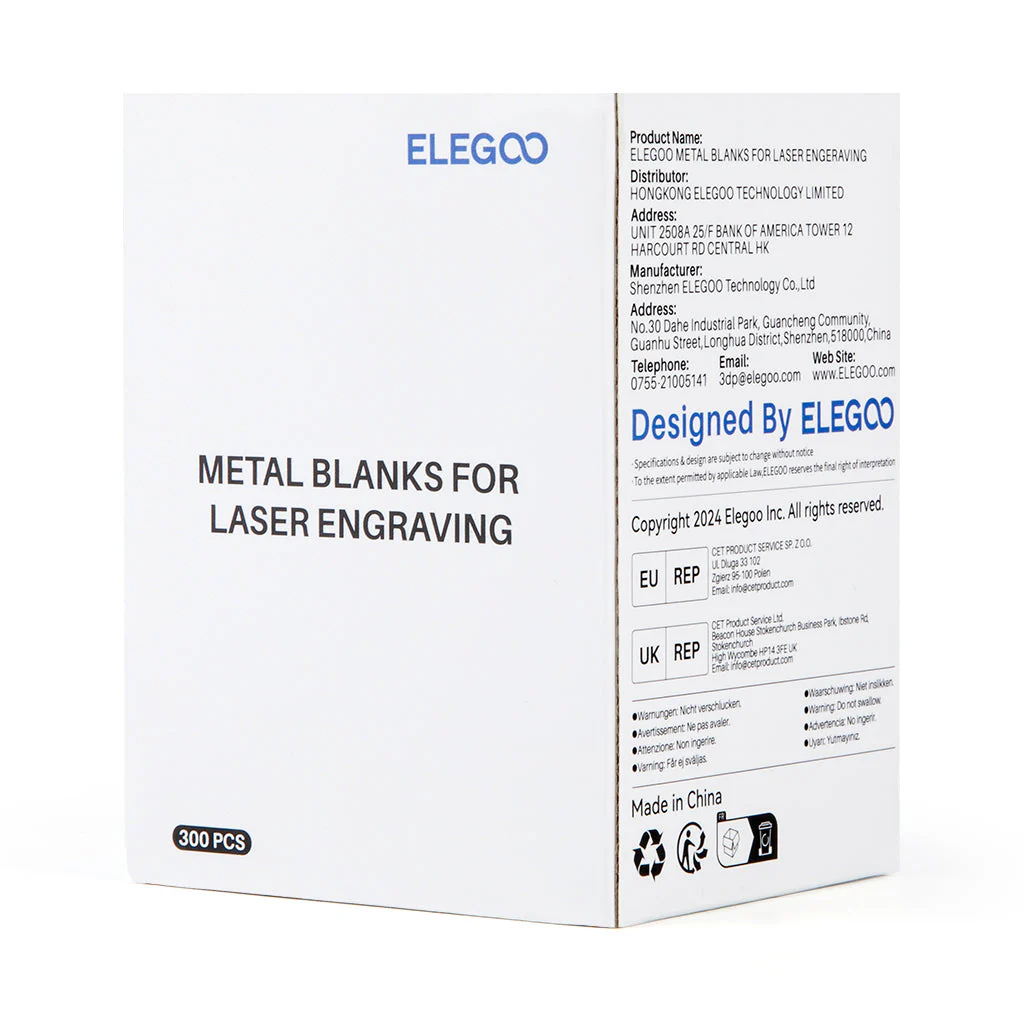 Metal Business Cards (300 Pcs) 4 Metal Business Cards (300 Pcs)