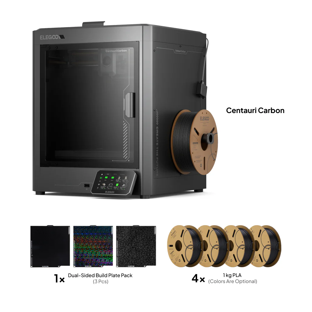Centauri Carbon Dual-Sided Build Plate Upgrade Bundle