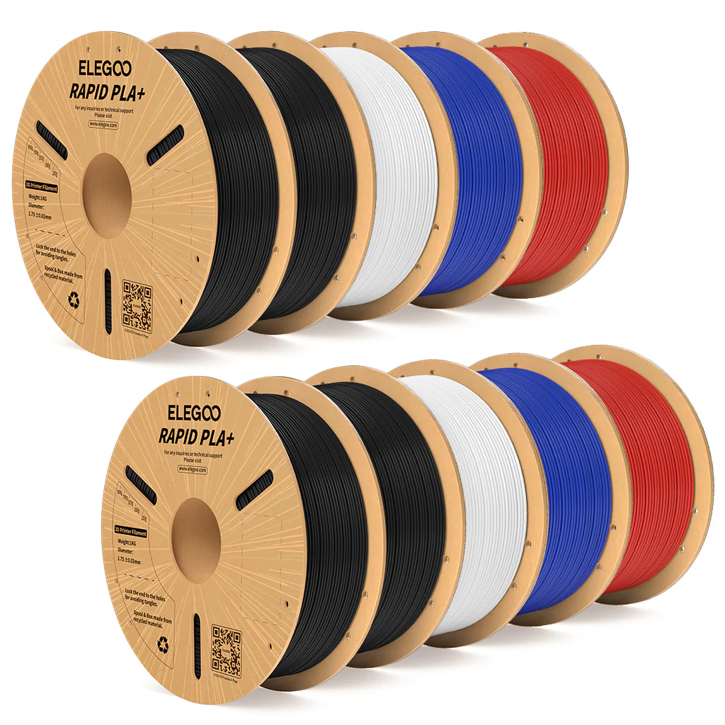 RAPID PLA Plus Filament 1.75mm 4 Colors 10 kg