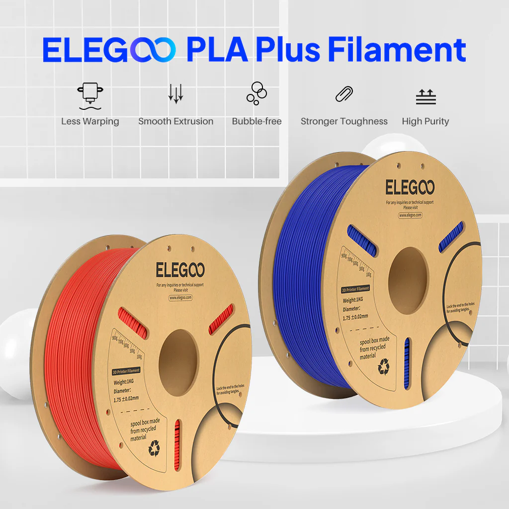 PLA Plus Filament Blue & Red 10 kg 3 PLA Plus Filament Blue & Red 10 kg