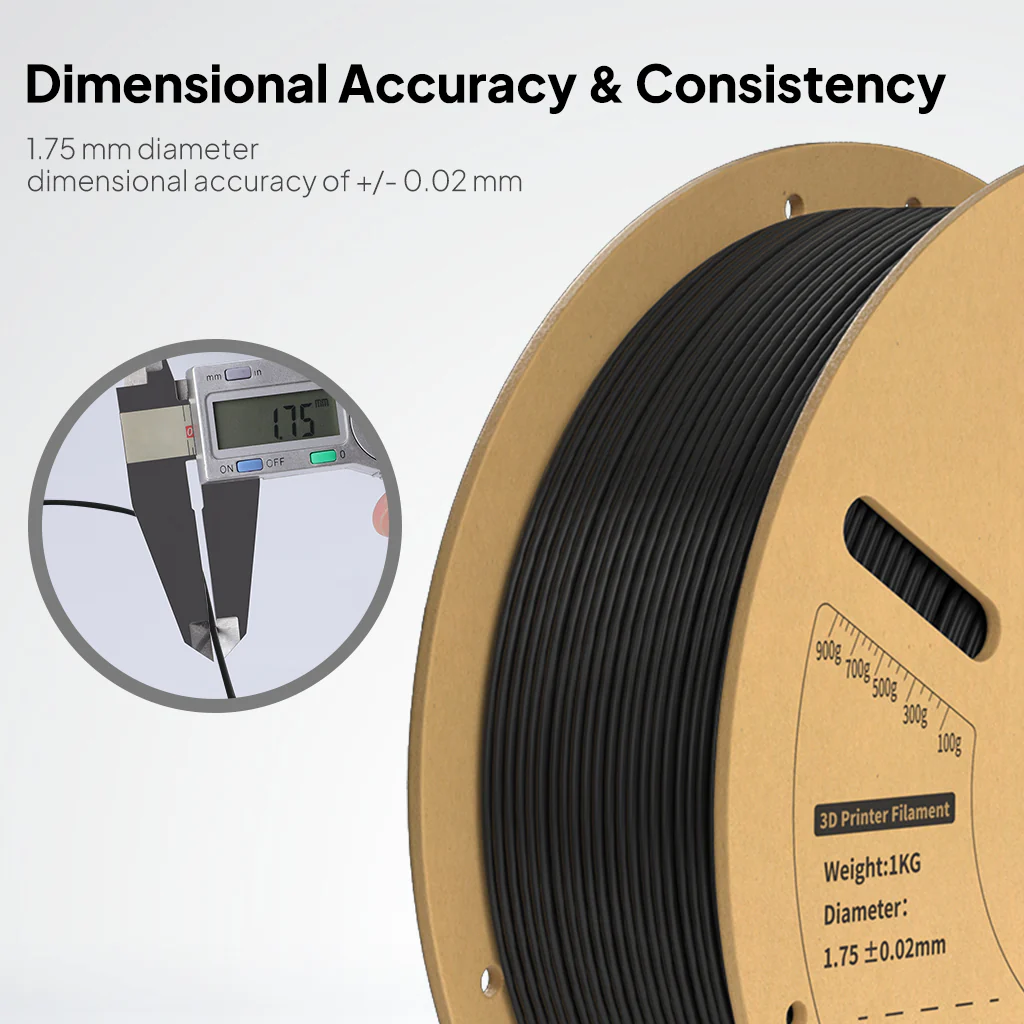 PLA Plus Filament Black & White 10 kg 3 PLA Plus Filament Black & White 10 kg