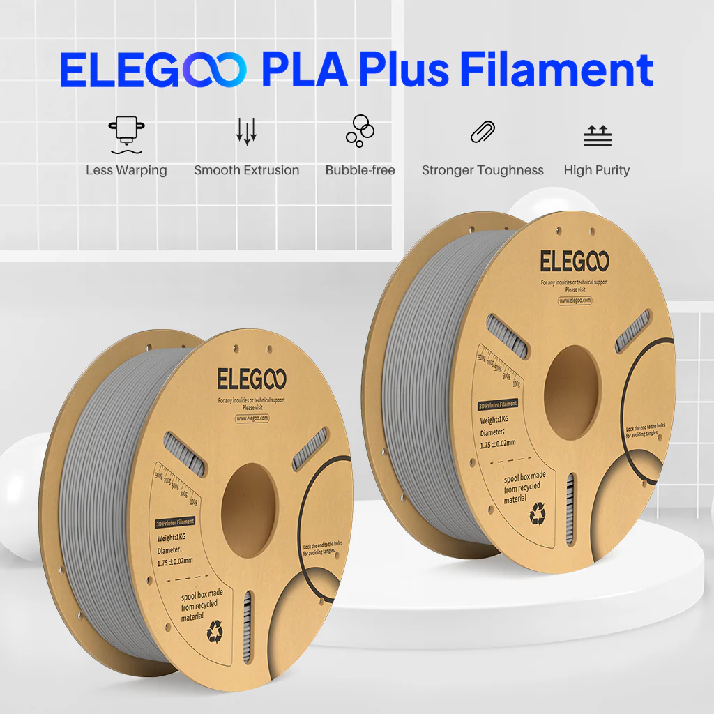 PLA Plus Filament Grey 10 kg