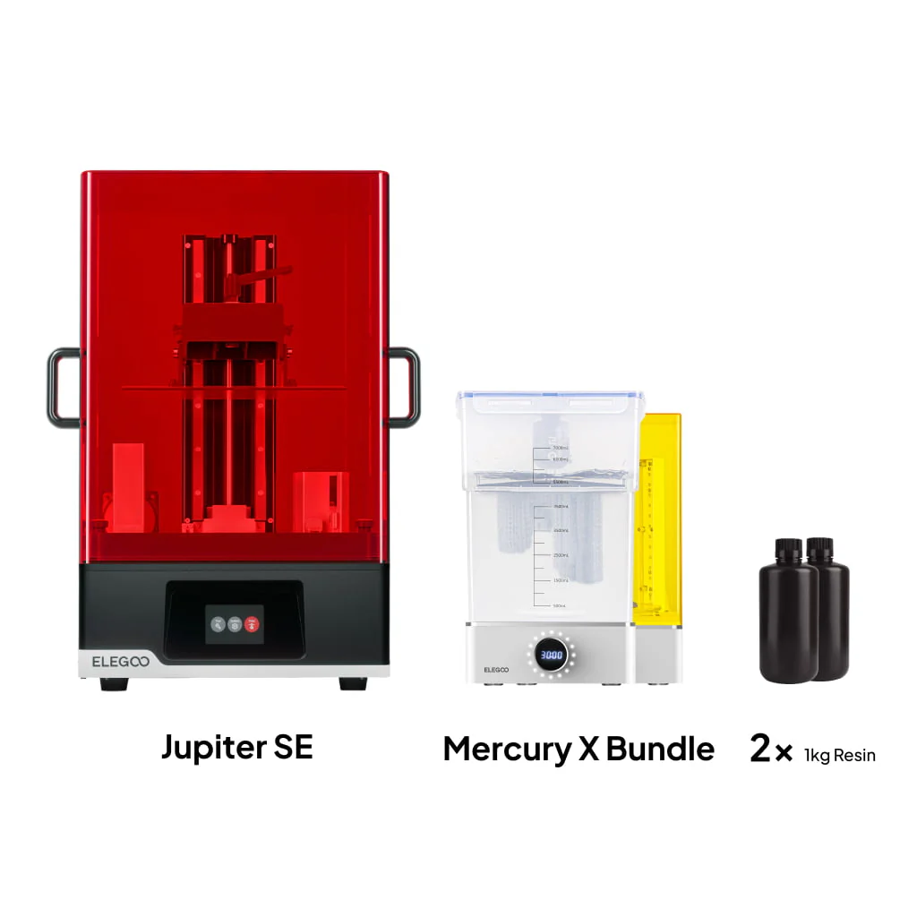 Jupiter SE Complete Bundle–Mercury X & Resin