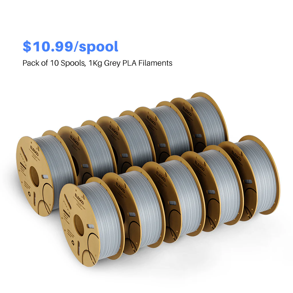 PLA Filament Grey 10 kg
